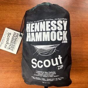 Hennessy Scout Zip Hammock camping outdoors tenting shelter packable